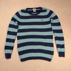 Lacoste Gestreept Katoenen Vest Mintblauw Navy Maat 38 (S/M), Blauw, ., Lacoste, Ophalen of Verzenden