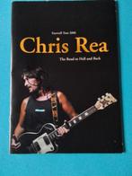 Tour Book Chris Rea gesigneerd Farewell Tour 2006 + flyer, Verzamelen, Muziek, Artiesten en Beroemdheden, Ophalen of Verzenden