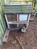 Konijnen/kippenhokje, Dieren en Toebehoren, Knaagdieren en Konijnen | Hokken en Kooien, Ophalen, 110 cm of meer, Kooi, Minder dan 60 cm