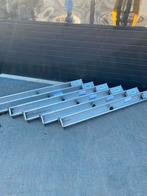 Geiten/schapen drinkbak 2,1 mtr inox 6 stuks, Dieren en Toebehoren, Schapen, Geiten en Varkens, Meerdere dieren, Schaap