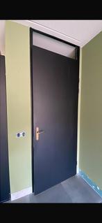 Binnendeur + kozijn, Ophalen, Gebruikt, 80 tot 100 cm, 215 cm of meer