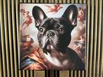 Franse Bulldog Barok Canvas, Nieuw, Verzenden