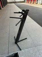 Opvouwbare Robuuste Keyboard Standaard in flightcase, Ophalen, Gebruikt, Overige aantallen, Overige merken