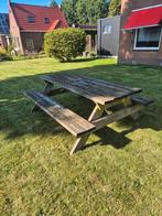 Picknicktafel 2,10 bij 1,62, Ophalen, Gebruikt, Rechthoekig, Hout