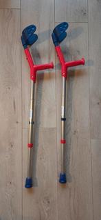 Kinder elleboogkrukken, Diversen, Loopkrukken, Ophalen, In hoogte verstelbaar, Zo goed als nieuw