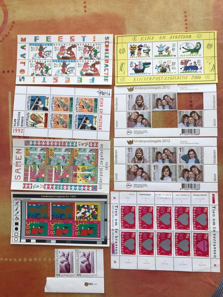Kinder postzegels (1992-2012), Ophalen of Verzenden, Nederland
