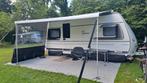 Fendt 465 SFB TENDENZA 2019, Caravans en Kamperen, Caravans, Hordeur, Frans bed, Particulier, Fendt