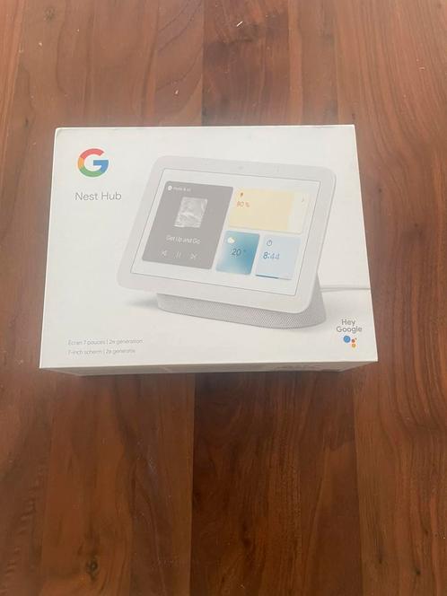 Google Nest Hub (2nd Generarion), Doe-het-zelf en Verbouw, Thermostaten, Nieuw, Ophalen of Verzenden