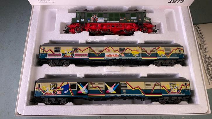 Marklin ho 2872 De Marklin Poptrein,nieuw in doos, digitaal., Hobby en Vrije tijd, Modeltreinen | H0, Zo goed als nieuw, Locomotief