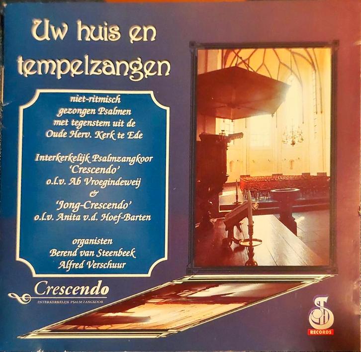 Uw Huis en Tempelzangen - CD - Interkerkelijk Psalmzangkoor, Cd's en Dvd's, Vinyl | Verzamelalbums, Gebruikt, Religie en Gospel