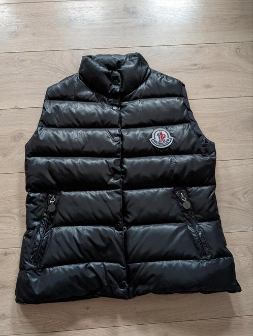 Zeer nette Moncler Ghany Dons Puffer Bodywarmer S/M Zwart!, Kleding | Heren, Bodywarmers, Zo goed als nieuw, Zwart, Ophalen of Verzenden