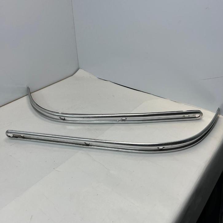 Porsche 911 912 achterbumper sierlijsten chroom, Auto diversen, Auto-accessoires, Gebruikt, Ophalen of Verzenden