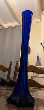 Kobalt Blauwe Vaas, Huis en Inrichting, Ophalen, Blauw, Minder dan 50 cm, Glas