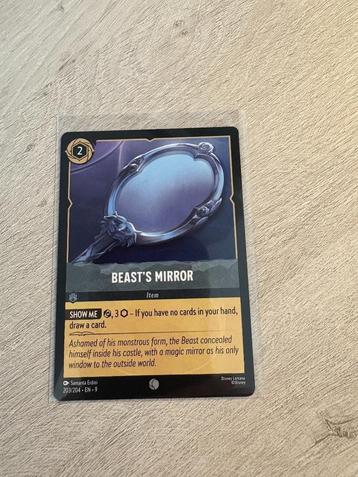 Beast's Mirror 203/204 | Fabled | Lorcana beschikbaar voor biedingen