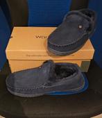 Warmbat heren sloffen maat 47, Blauw, Nieuw, Pantoffels of Sloffen, Warmbat