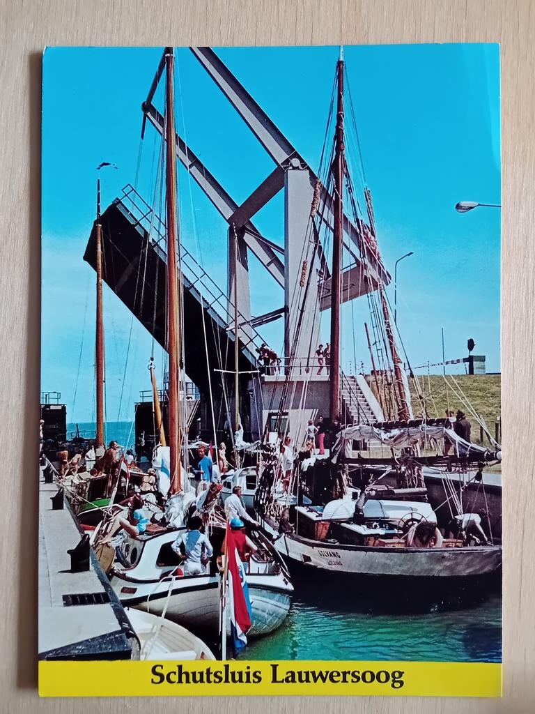 Ansichtkaart Lauwersoog, Ophalen of Verzenden