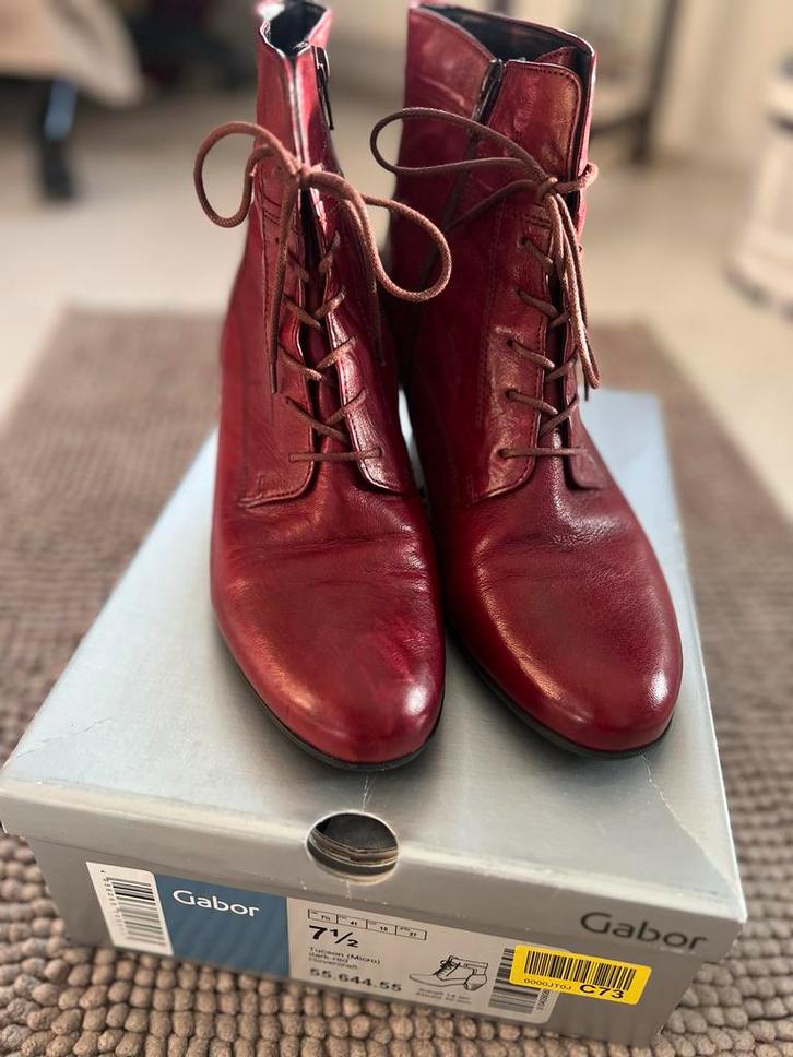 Nieuwe Gabor Enkellaarsjes Rood Maat 41, Kleding | Dames, Schoenen, Nieuw, Lage of Enkellaarzen, Rood, Ophalen
