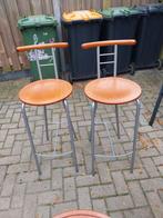 Barkrukken, 2 krukken, Ophalen of Verzenden, 60 tot 90 cm