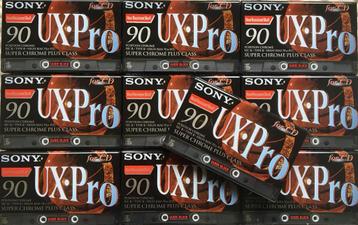 NOS Sony UXPro-90 TOPtapes NIEUW! UXPro 90 cassettebandjes beschikbaar voor biedingen