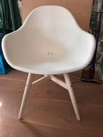 Ikea Fanbyn kuipstoel wit, Huis en Inrichting, Stoelen, Ophalen, Zo goed als nieuw, Wit, Eén