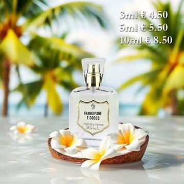 Frangipane e Cocco Eau de Parfum beschikbaar voor biedingen