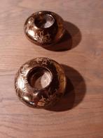 Waxinelichthouders, Ophalen of Verzenden, Gebruikt, Overige materialen, Minder dan 25 cm