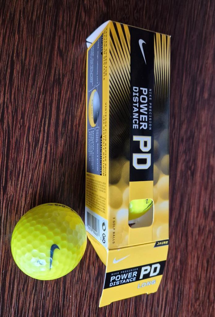 Nike Power Distance Long Golfballen - 3 stuks, Sport en Fitness, Golf, Nieuw, Bal(len), Overige merken, Ophalen of Verzenden