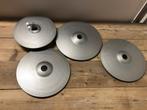 Roland CY Silver set VH-12 CY-14 CY-15 (VH12 CY14 CY15), Ophalen of Verzenden, Zo goed als nieuw, Drums of Percussie