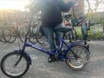 Blauwe Vouwfiets, Fietsen en Brommers, Fietsen | Vouwfietsen, Ophalen of Verzenden, Gebruikt, Overige merken