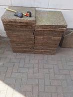 Grind tegel, Ophalen, Gebruikt, 10 m² of meer, Terrastegels