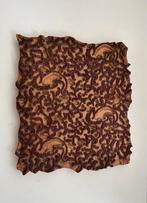 Batik stempel groot, Antiek en Kunst, Kunst | Beelden en Houtsnijwerken, Ophalen of Verzenden