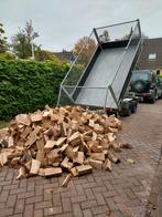 Haardhout, droge mix eiken/beuk 30cm, Tuin en Terras, Haardhout, 6 m³ of meer, Ophalen