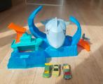 Hotwheels haai met 3 verkleurende hotwheels autos, Ophalen of Verzenden, Gebruikt, Handmatig, Hot Wheels