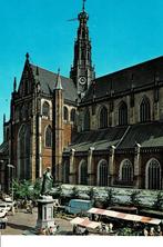 Haarlem, kerk en standbeeld, Ophalen of Verzenden, Ongelopen, Noord-Holland