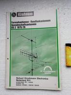 Hirschmann TV en radio antennen catalogus uit 1975, Gebruikt, Ophalen of Verzenden