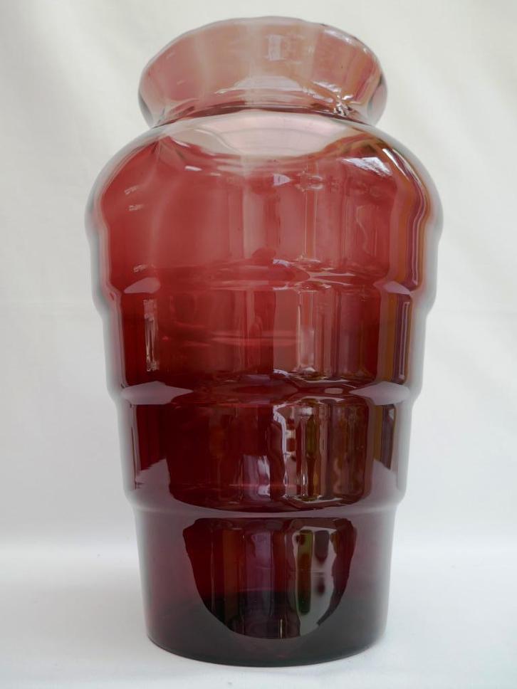 Verreries Globeleterries Doyen - Vaas - optisch geblazen, Antiek en Kunst, Antiek | Vazen, Ophalen