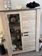 Satriani vitrine- bergkast 125 breed, Huis en Inrichting, Ophalen, 50 tot 100 cm, Zo goed als nieuw, Minder dan 100 cm