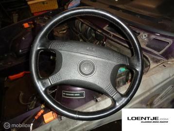 vrij net leren airbag stuur bmw e30 316 325 320 318is etc beschikbaar voor biedingen