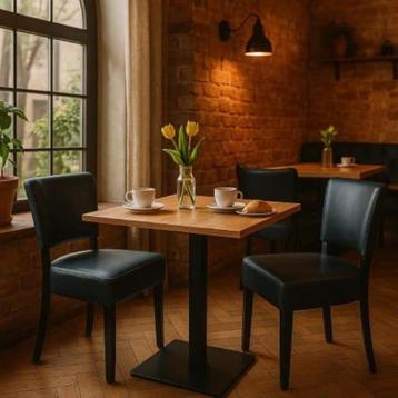 Retro leren horeca stoelen, eetkamerstoelen, barkukken  873 beschikbaar voor biedingen