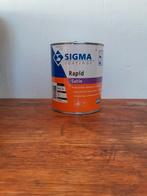 Sigma Zijdeglanslak Zwart - Binnen & Buiten - Sneldrogend, Zwart, Ophalen of Verzenden, Zo goed als nieuw, Lak