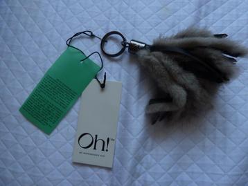 Oh! Kopenhagen, nieuwe sleutelhanger tassenhanger nertsbont beschikbaar voor biedingen