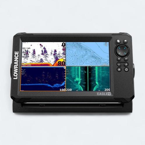 Lowrance Eagle 9 Tripleshot + Transducer, Watersport en Boten, Hengelsport | Karpervissen, Nieuw, Complete set, Ophalen of Verzenden