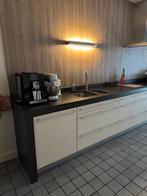 Siematic keuken, Ophalen, Wit, Graniet of Steen, Dubbelwandige keuken