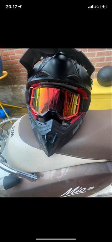 Raven Crosshelm + Bril beschikbaar voor biedingen