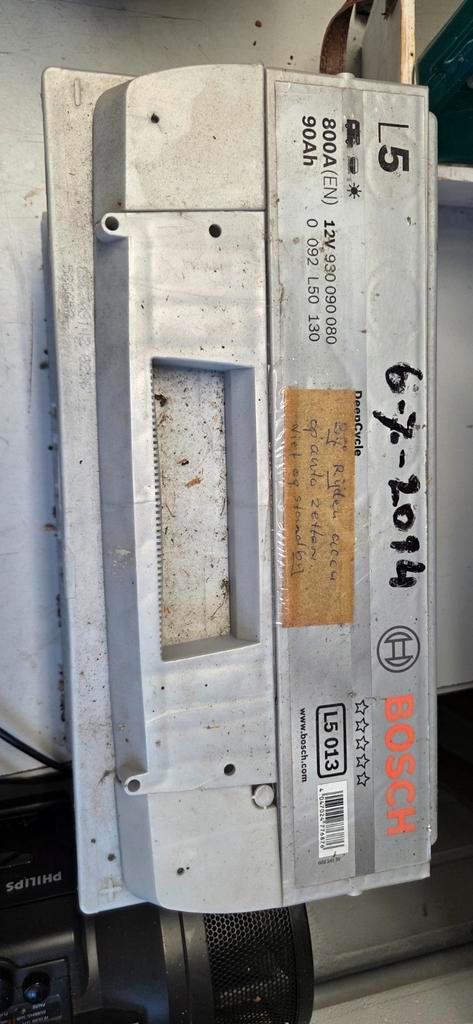 Bosch L5 Accu 800A 90Ah 12V, Auto-onderdelen, Accu's en Toebehoren, Universele onderdelen, Gebruikt, Ophalen