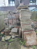 Stoeptegels en kleine tegels, Tuin en Terras, Tegels en Klinkers, Ophalen, Gebruikt, 10 m² of meer, Beton