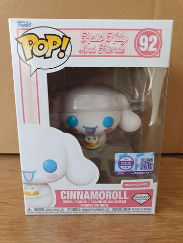 Cinnamoroll Limited Edition Diamond 92 Funko Pop 7500 pieces beschikbaar voor biedingen