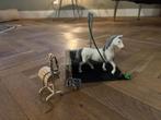Schleich Paarden Wasbox met Accessoires, Ophalen of Verzenden, Gebruikt