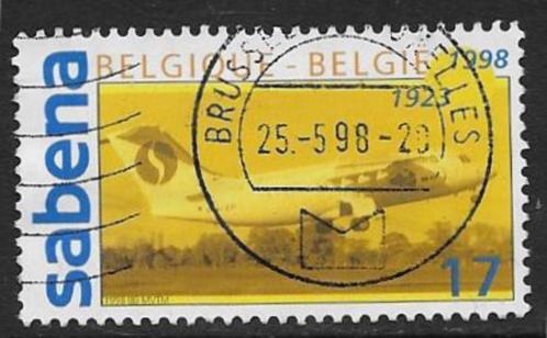 België 1998  SABENA Vliegtuig   2805, Postzegels en Munten, Postzegels | Europa | België, Gestempeld, Luchtvaart, Verzenden
