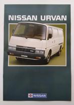 NISSAN URVAN folder 1986, Ophalen of Verzenden, Zo goed als nieuw, Nissan